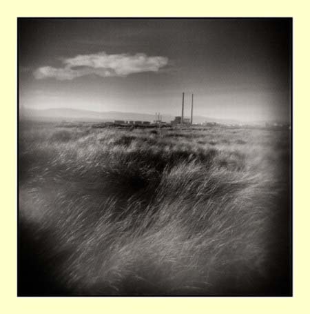 Dollymount Dublin bay Holga Image